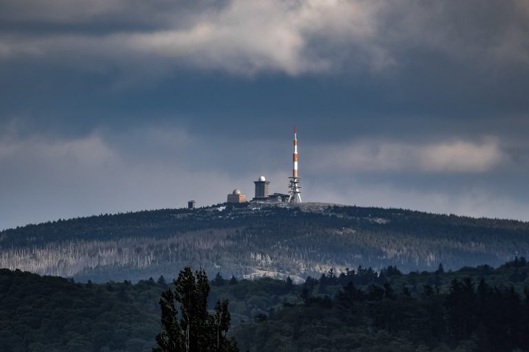 The Brocken in the Harz Mountains